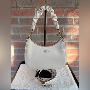 Coach Teri Hobo with scrunched / Ruched shoulder strap